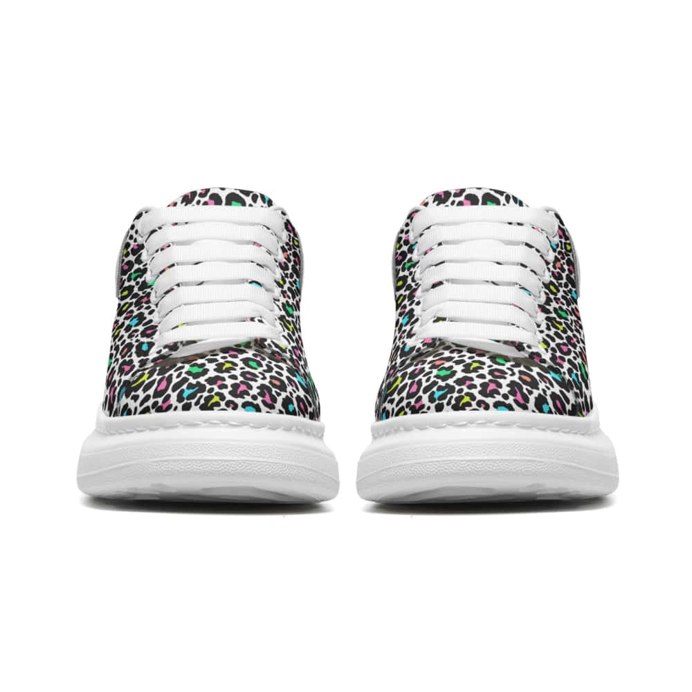 Low-Top Oversized Vegan Leather Sneakers | Ethical Style