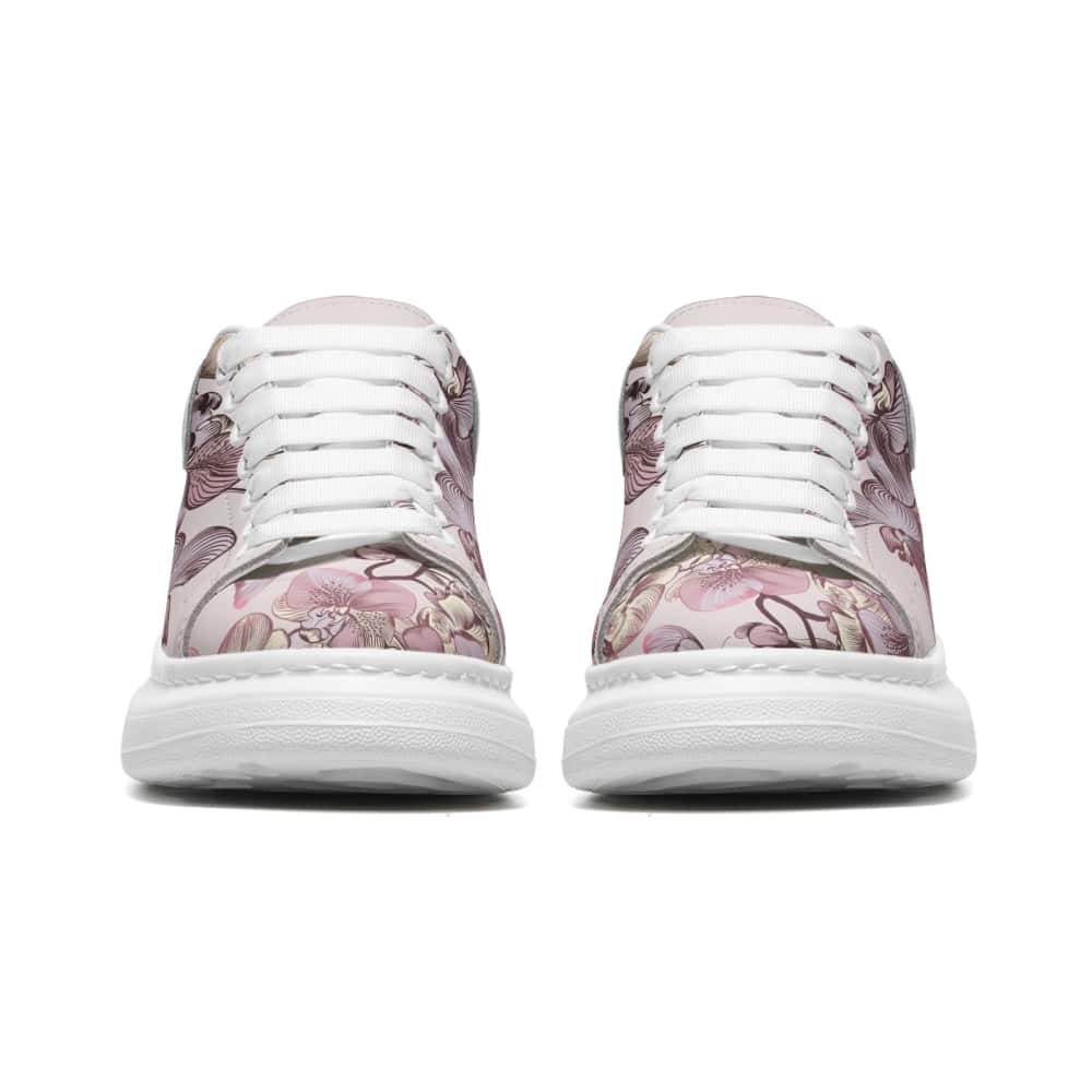 Low-Top Oversized Vegan Leather Sneakers | Ethical Style