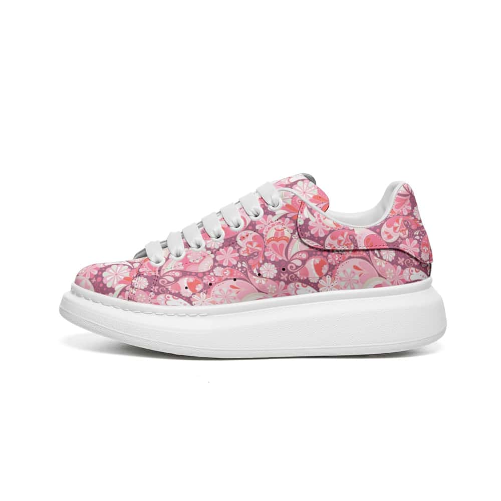 Low-Top Oversized Vegan Leather Sneakers | Ethical Style