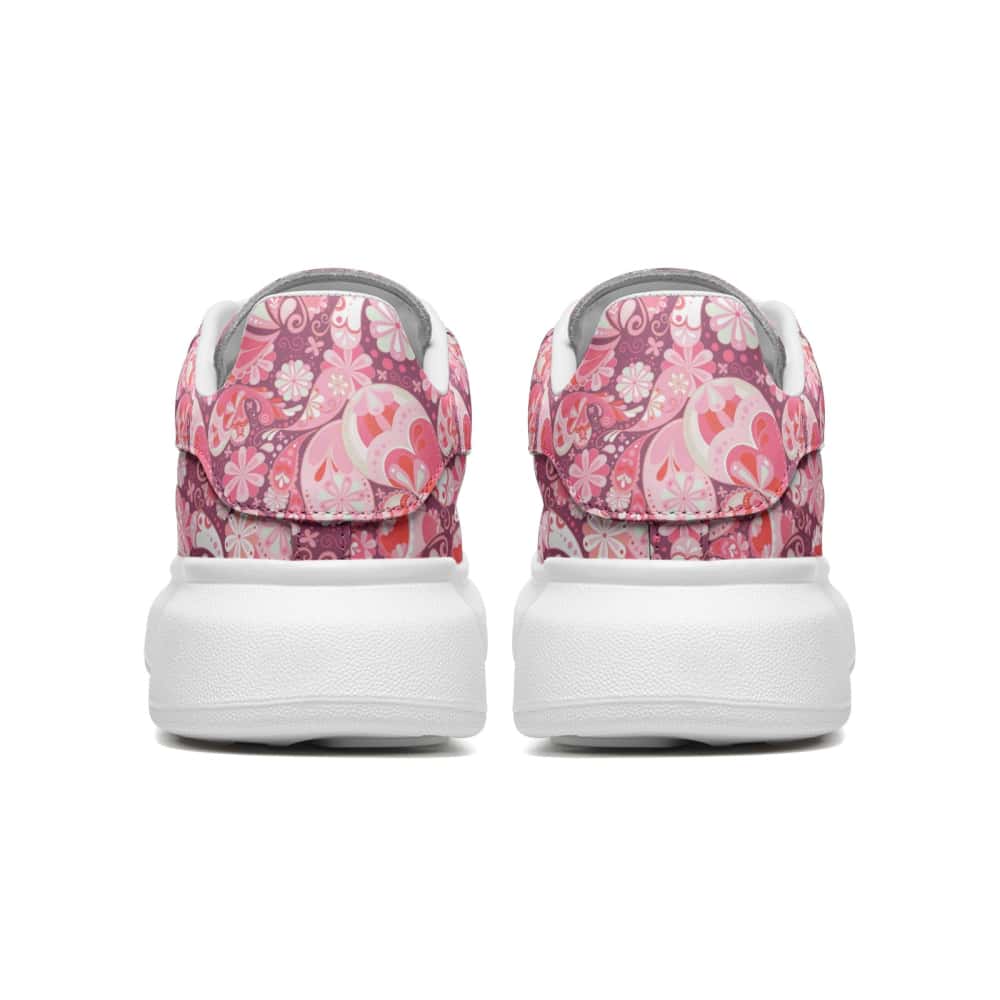 Low-Top Oversized Vegan Leather Sneakers | Ethical Style