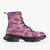 Purple Dino Vegan Leather Chunky Boots - $84.99 - Free