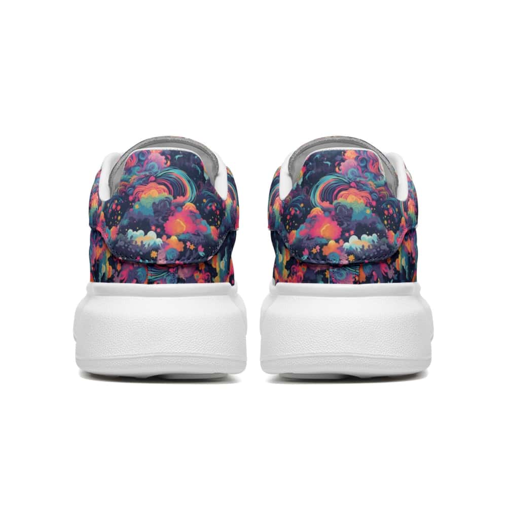 Low-Top Oversized Vegan Leather Sneakers | Ethical Style
