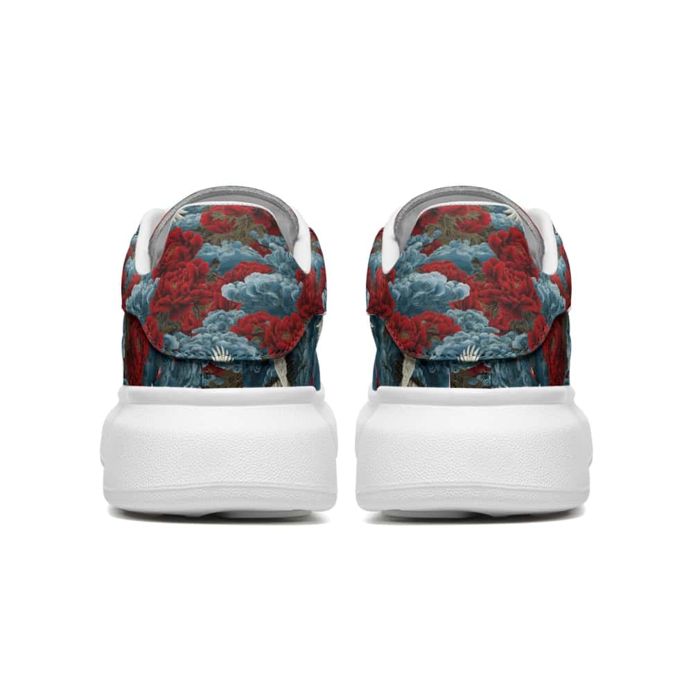 Low-Top Oversized Vegan Leather Sneakers | Ethical Style