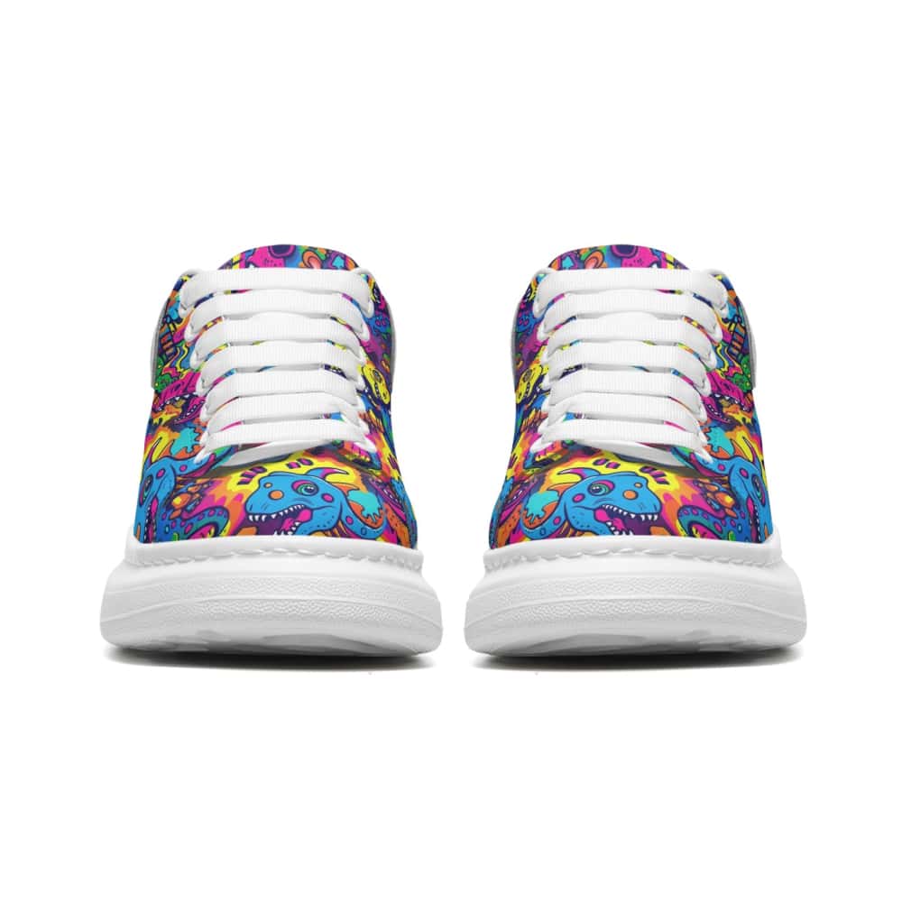 Low-Top Oversized Vegan Leather Sneakers | Ethical Style