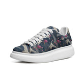 Low-Top Oversized Vegan Leather Sneakers | Ethical Style