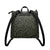 Terrarium Moss Leopard PU Leather Backpack Purse - $64.99