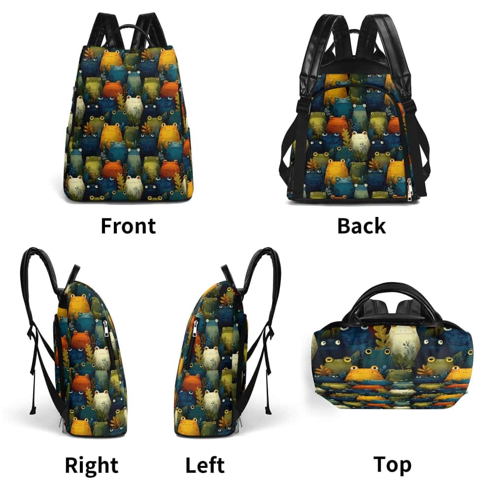PU Anti-Theft Backpack | Ethical Style by Projects817