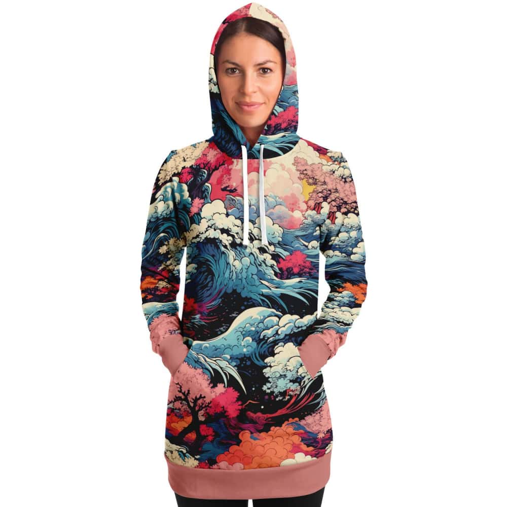 Athletic Longline Hoodies | Ethical Style by Projects817