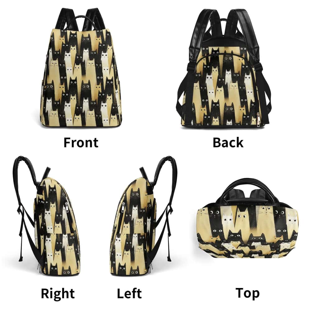 PU Anti-Theft Backpack | Ethical Style by Projects817