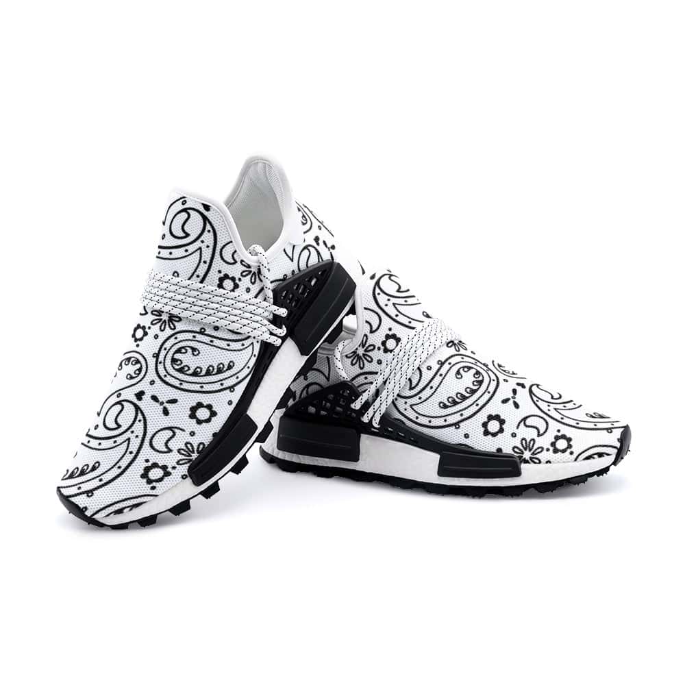 White Paisley Bandana Lightweight Sneaker S-1 - $67.99