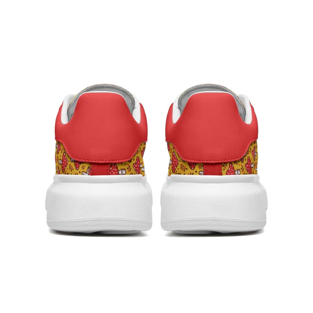 Low-Top Oversized Vegan Leather Sneakers | Ethical Style