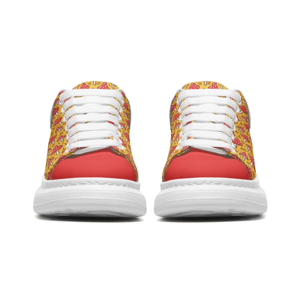 Low-Top Oversized Vegan Leather Sneakers | Ethical Style