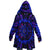 Blue Tye Dye Microfleece Cloak - $119.99 Free Shipping