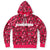 Bright Pink Bandana Fashion Pullover Hoodie - $64.99 Free