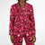 Bright Pink Bandana Satin Pajamas - $89.99 Free Shipping