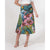 Dragons and Flowers A - Line Midi Skirt - $59.99 Free