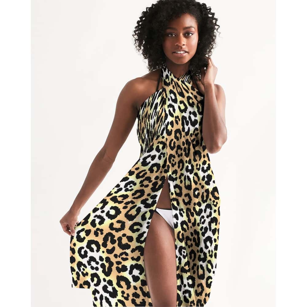 Leopard Print Swim Cover Up - $39.99 Free Shipping