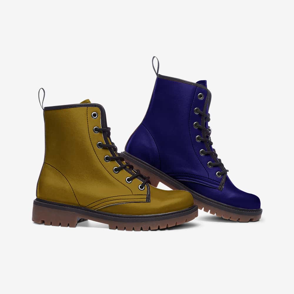 Mismatched Vegan Leather Boots | Ethical Style