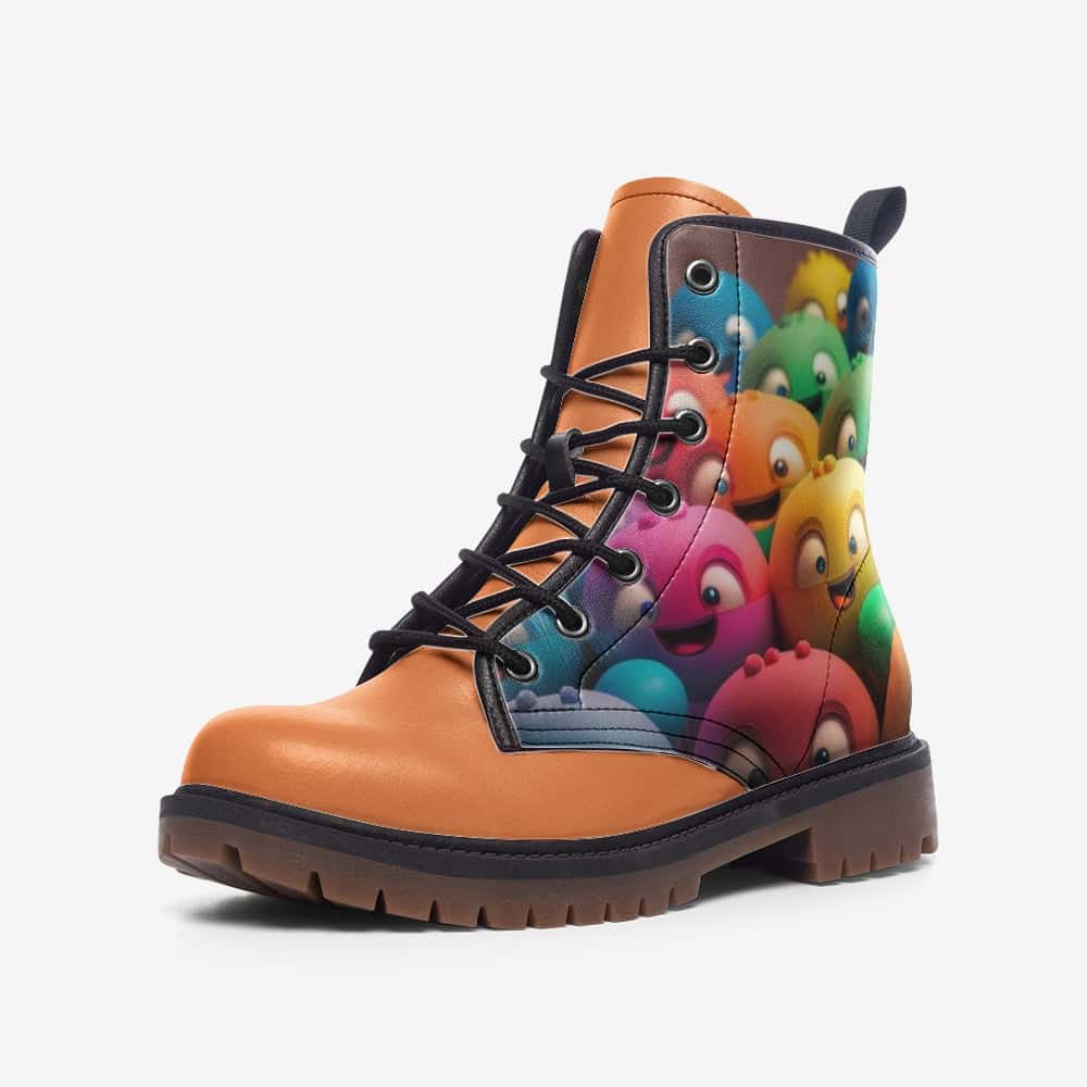 Mismatched Vegan Leather Boots | Ethical Style