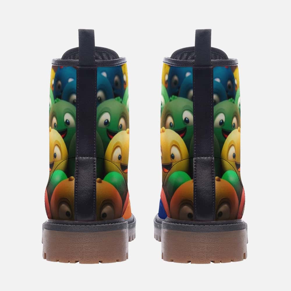 Mismatched Vegan Leather Boots | Ethical Style