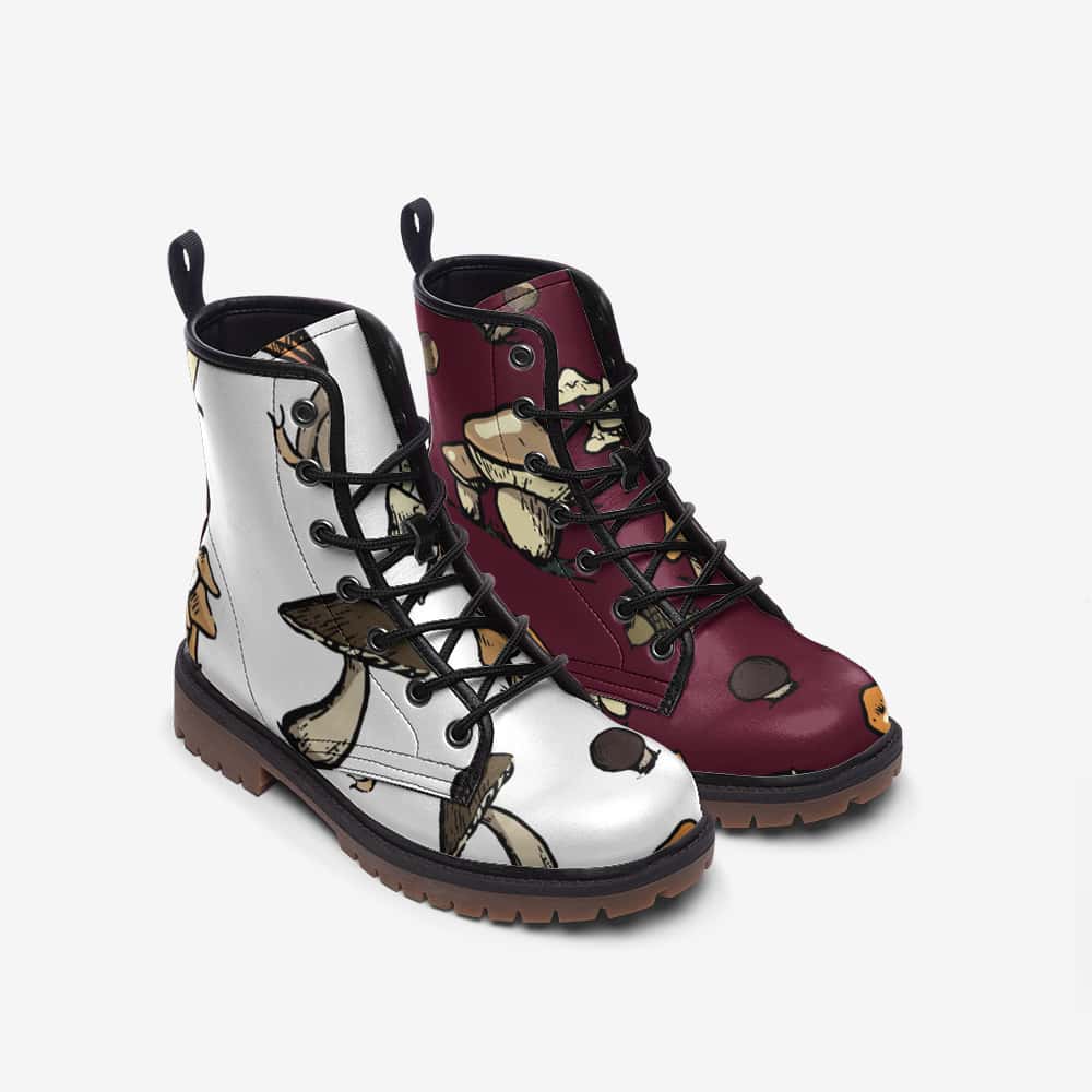 Mismatched Vegan Leather Boots | Ethical Style