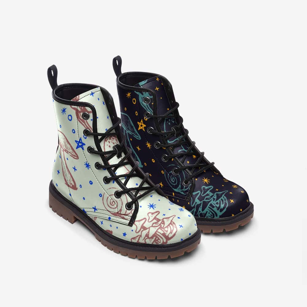 Mismatched Vegan Leather Boots | Ethical Style