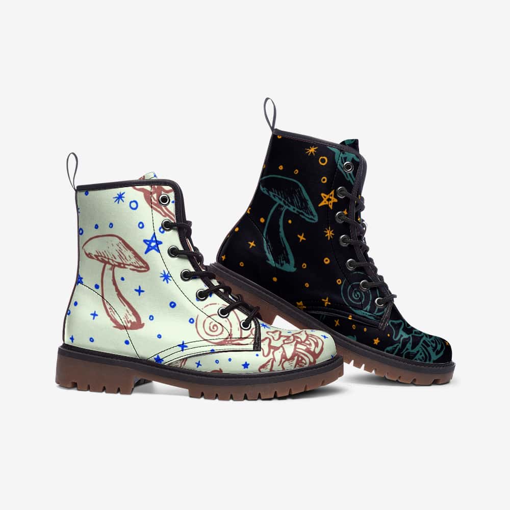 Mismatched Vegan Leather Boots | Ethical Style