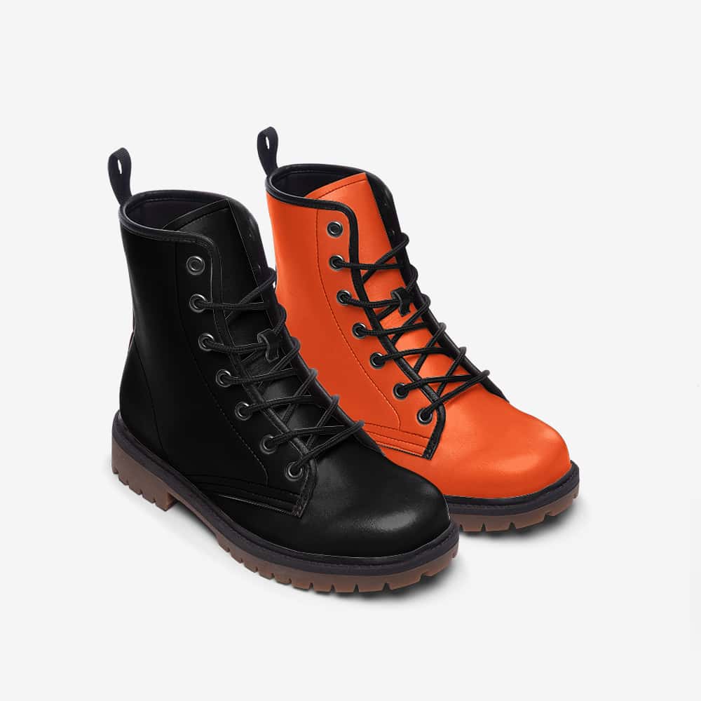 Mismatched Vegan Leather Boots | Ethical Style