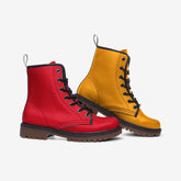 Mismatched Vegan Leather Boots | Ethical Style