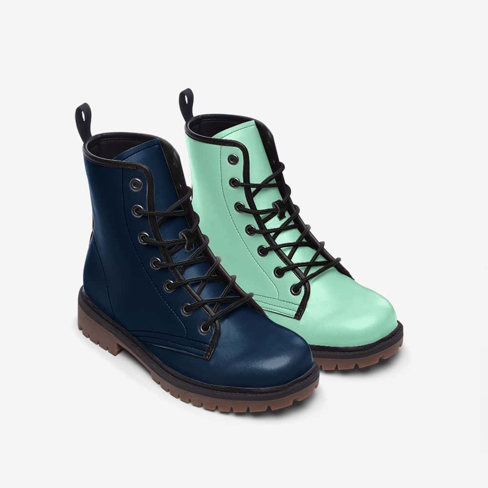 Mismatched Vegan Leather Boots | Ethical Style