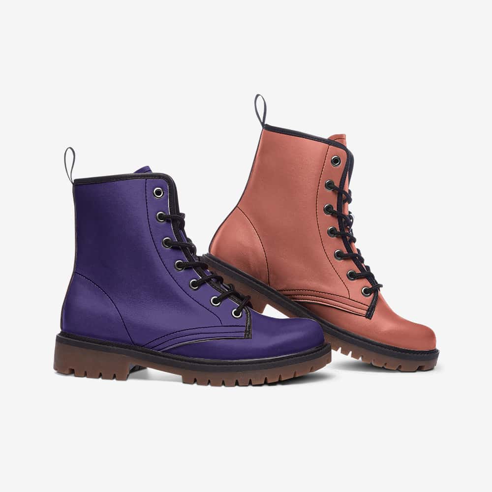 Mismatched Vegan Leather Boots | Ethical Style