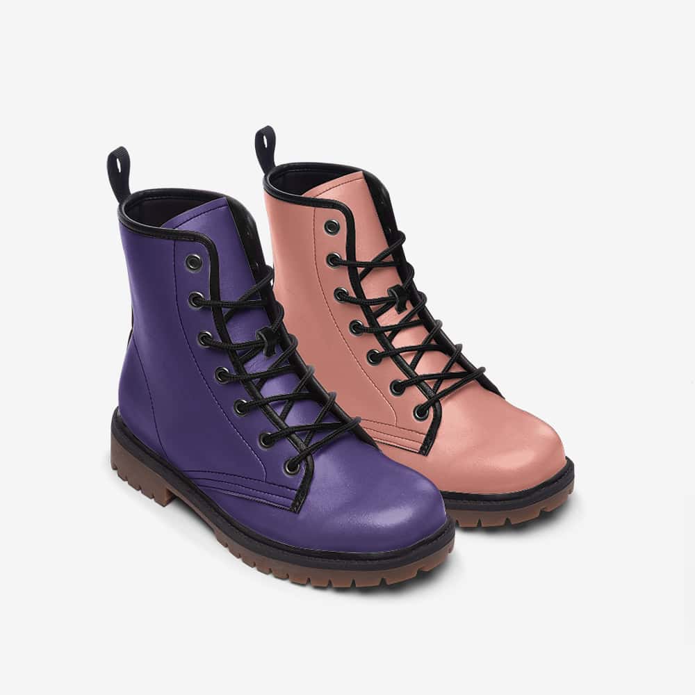 Mismatched Vegan Leather Boots | Ethical Style