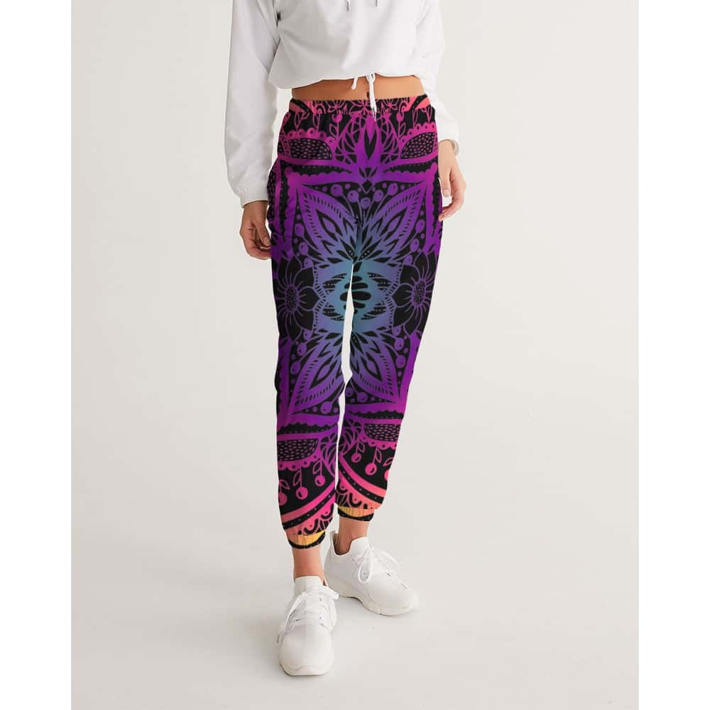 Multicolor Mandala Track Pants - $64.99 Free Shipping