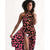 Orange and Pink Leopard Print Swim Cover Up - $39.99 Free