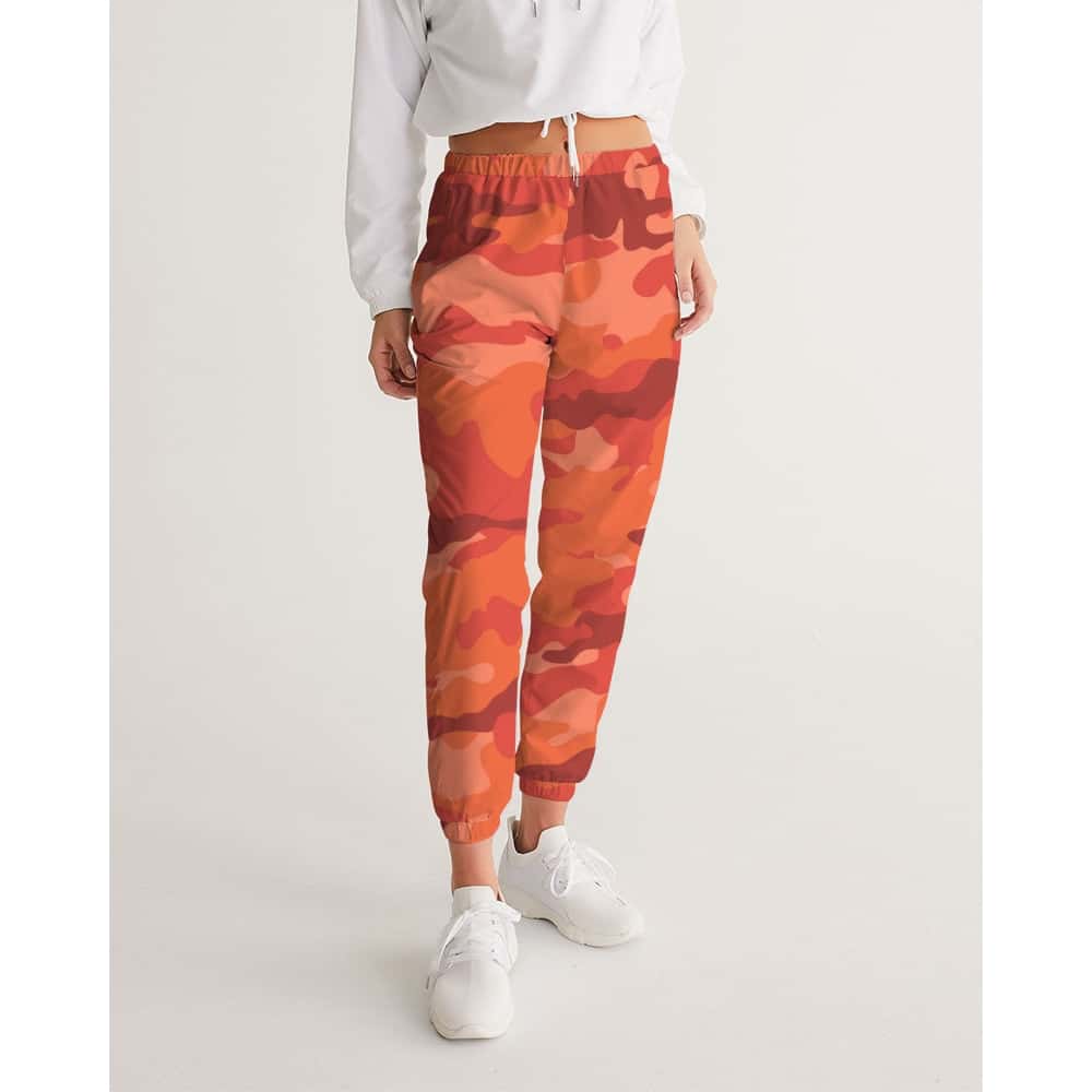 Orange Camo Track Pants - $64.99 Free Shipping