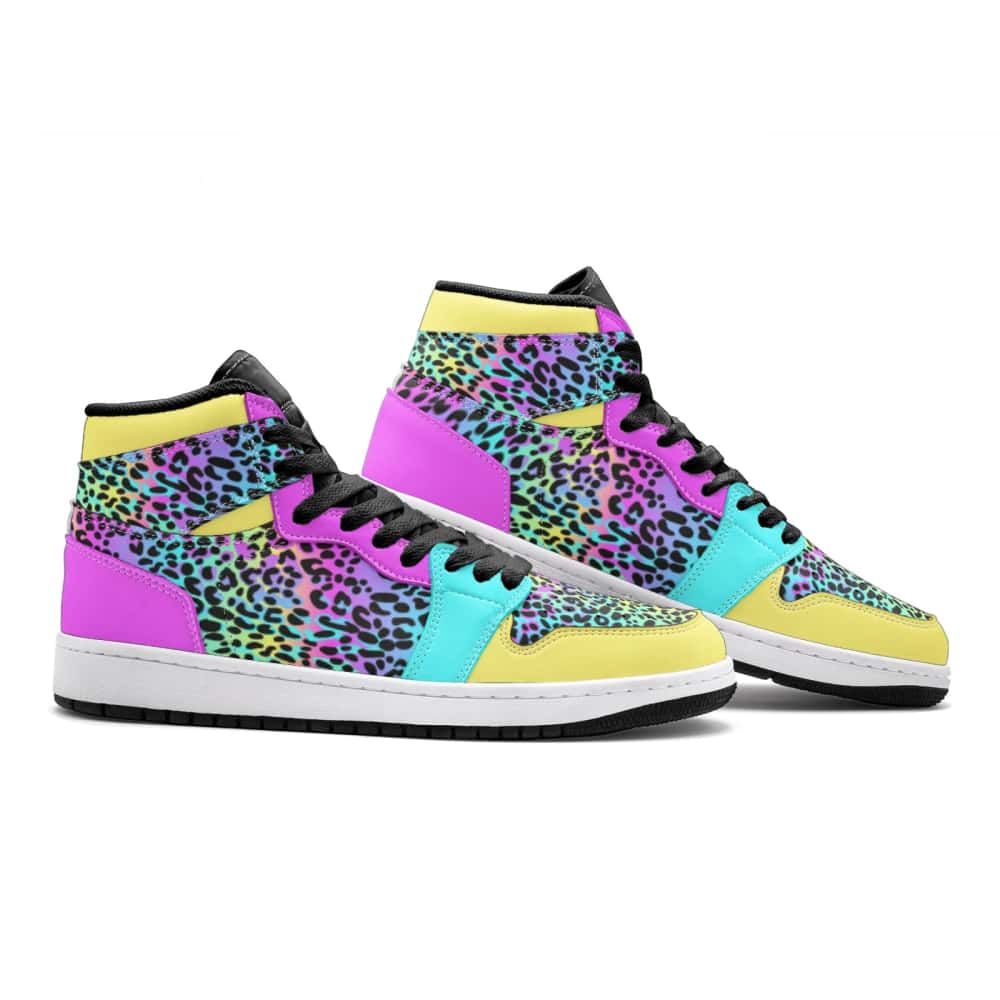 Pastel Leopard Print TR Sneakers - $94.99 - Free Shipping