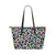 Pastel Leopard Print Vegan Leather Tote Bag Large - $64.99