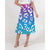 Rainbow Leopard Print A - Line Midi Skirt - $59.99 Free