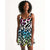 Rainbow Leopard Print Scoop Neck Skater Dress - $56.99 Free