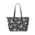 Scary Butterflies Vegan Leather Tote Bag Large - $64.99