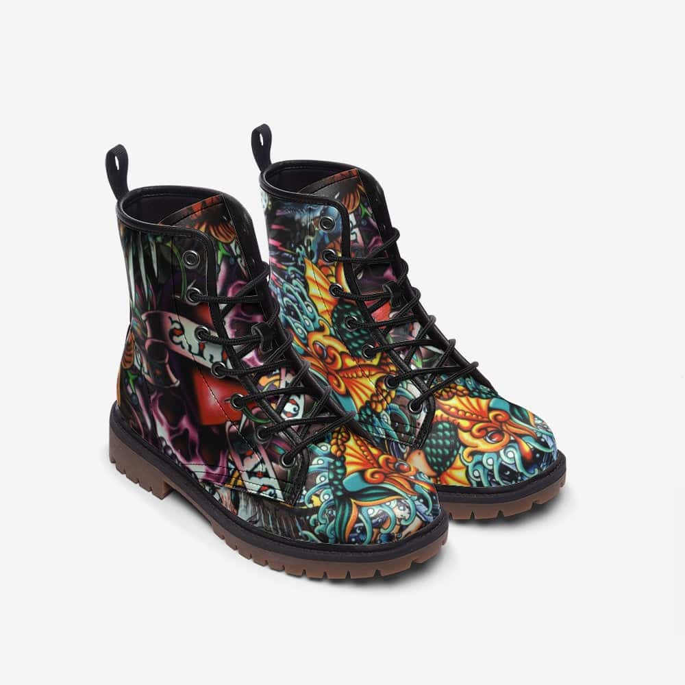 Vegan Leather Boots | Ethical Style by Projects817