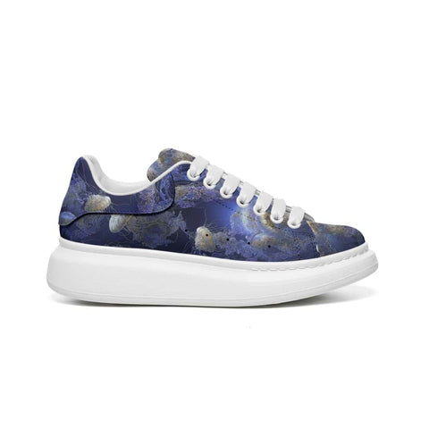 Low-Top Oversized Vegan Leather Sneakers | Ethical Style