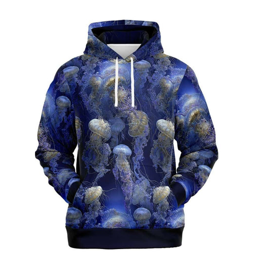 Abyssal Glow Tides Fashion Pullover Hoodie