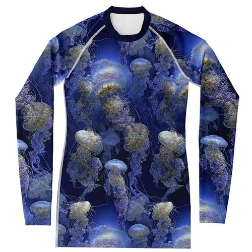 Abyssal Glow Tides Rashguard