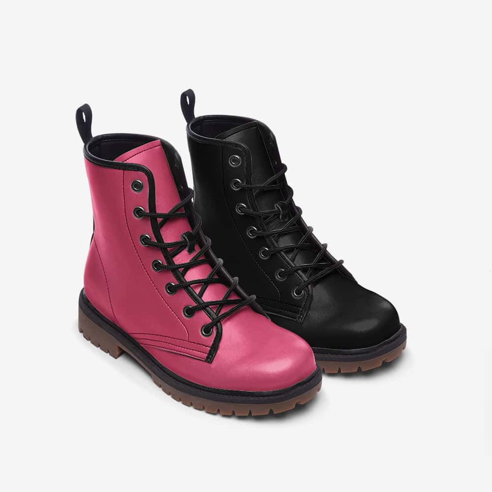 Mismatched Vegan Leather Boots | Ethical Style