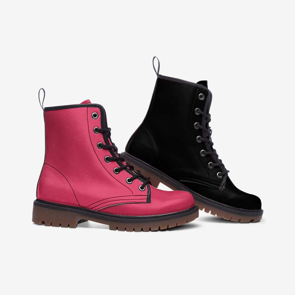 Mismatched Vegan Leather Boots | Ethical Style