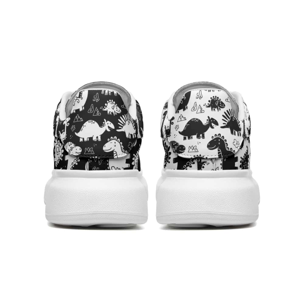 Low-Top Oversized Vegan Leather Sneakers | Ethical Style