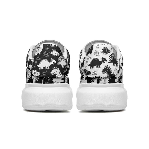 Low-Top Oversized Vegan Leather Sneakers | Ethical Style