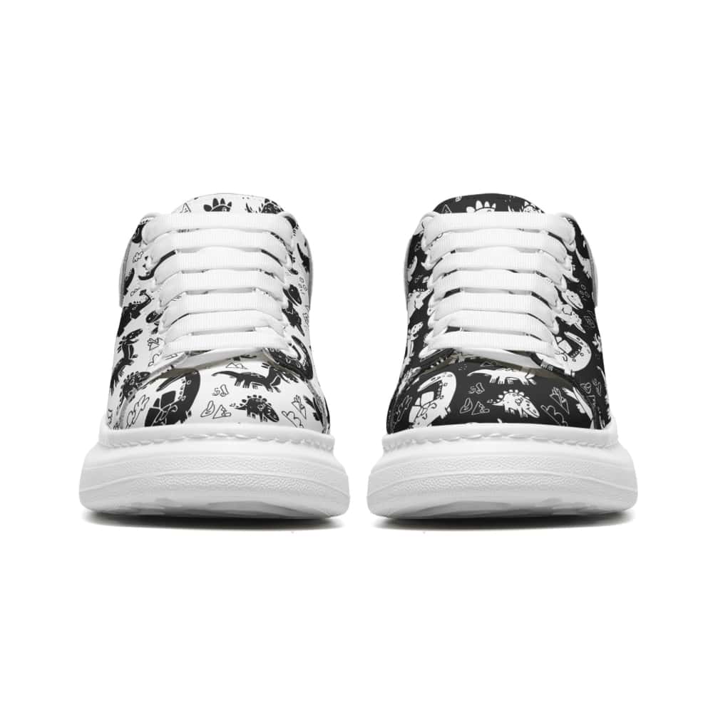 Low-Top Oversized Vegan Leather Sneakers | Ethical Style