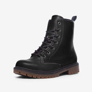 Black Vegan Leather Boots